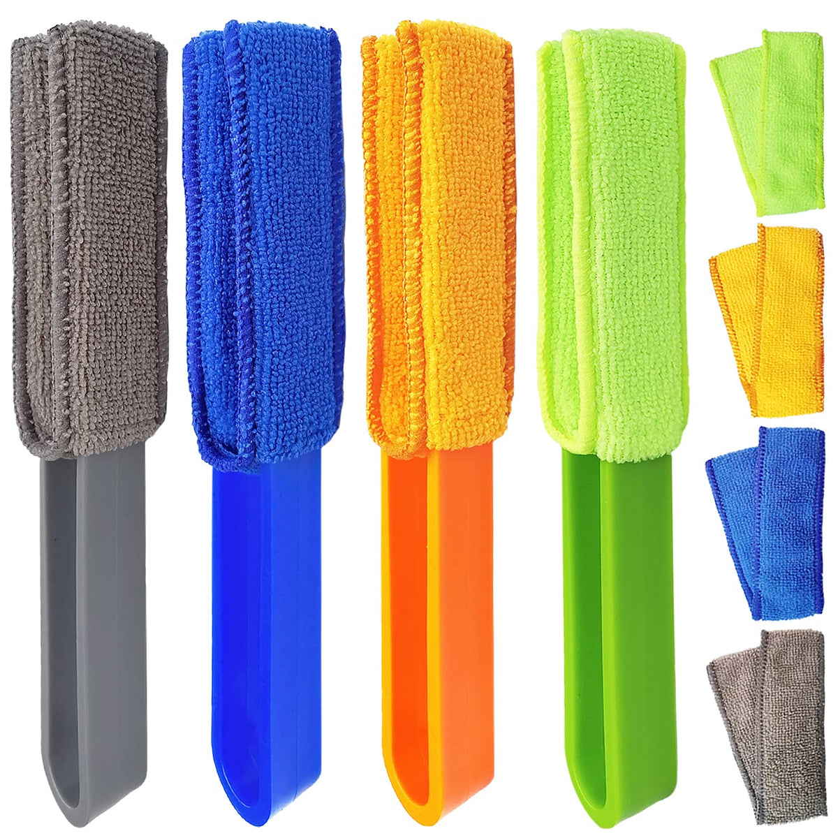 4-Pack Blinds & Vent Microfiber Duster Set