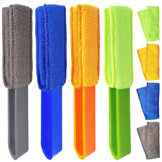 4-Pack Blinds & Vent Microfiber Duster Set