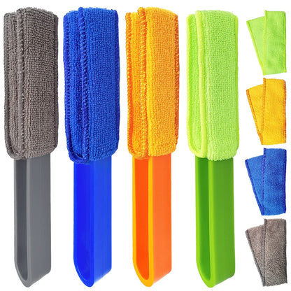 4-Pack Blinds & Vent Microfiber Duster Set