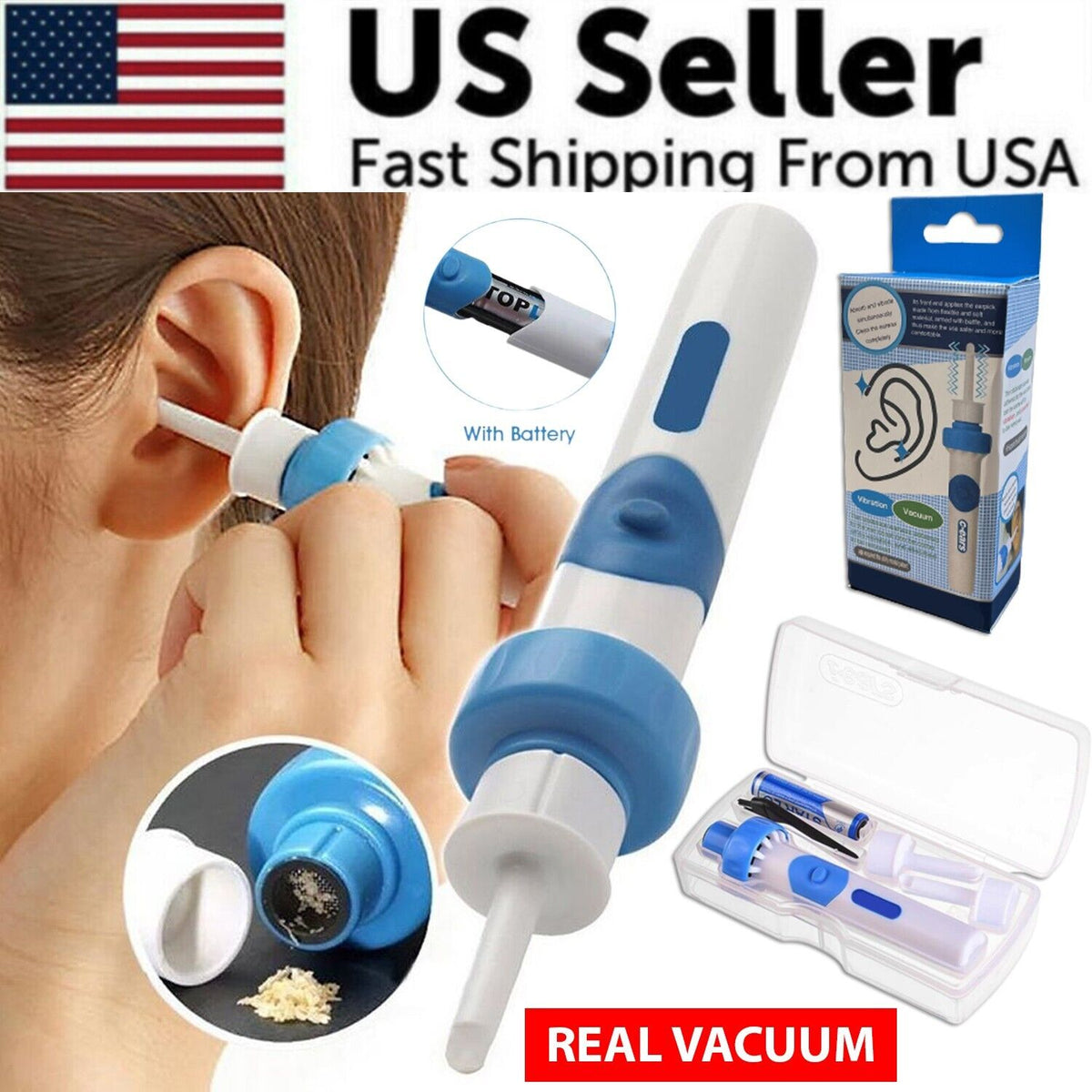 GentleSafe Ear Wax Vacuum Cleaner