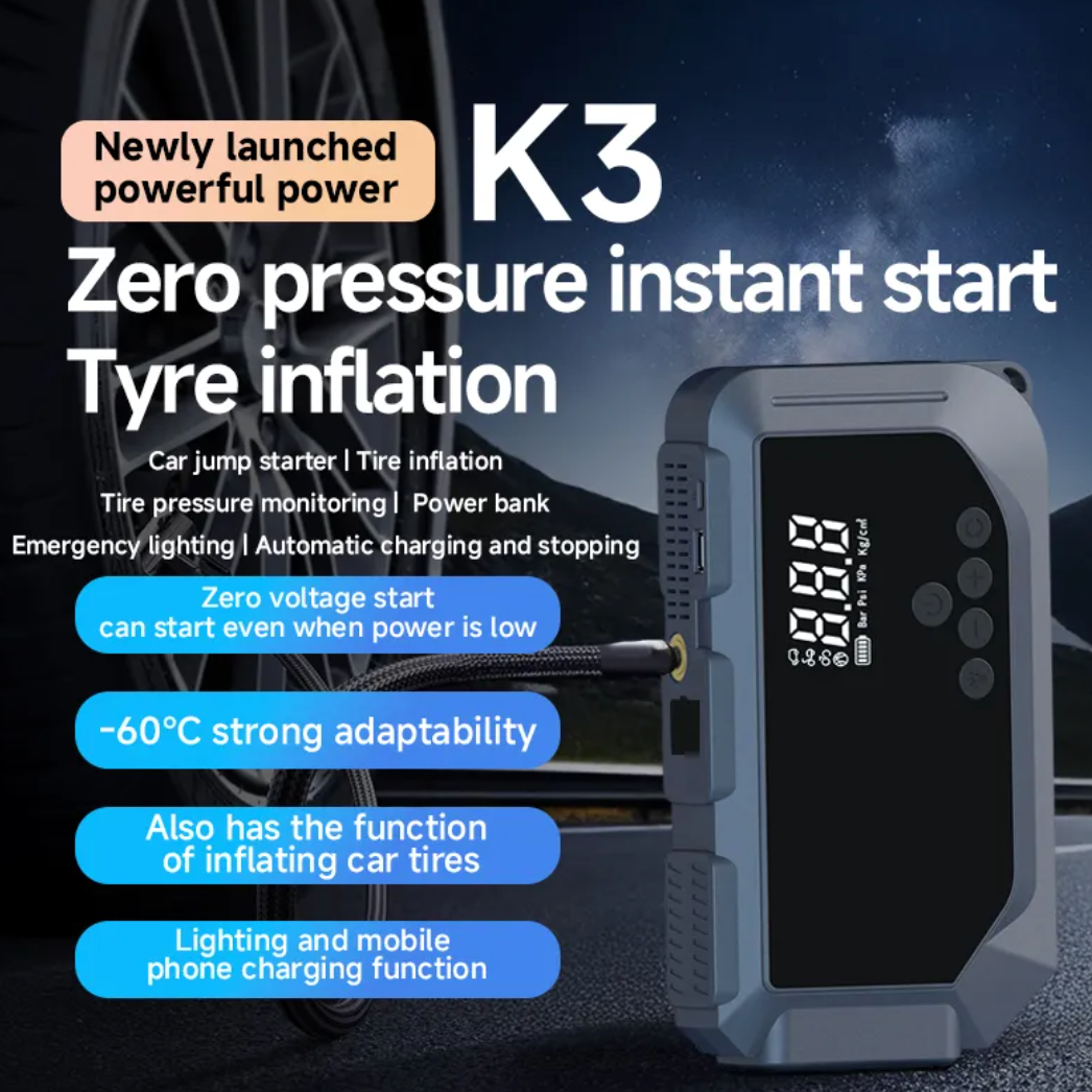 12V Car Battery Jump Starter